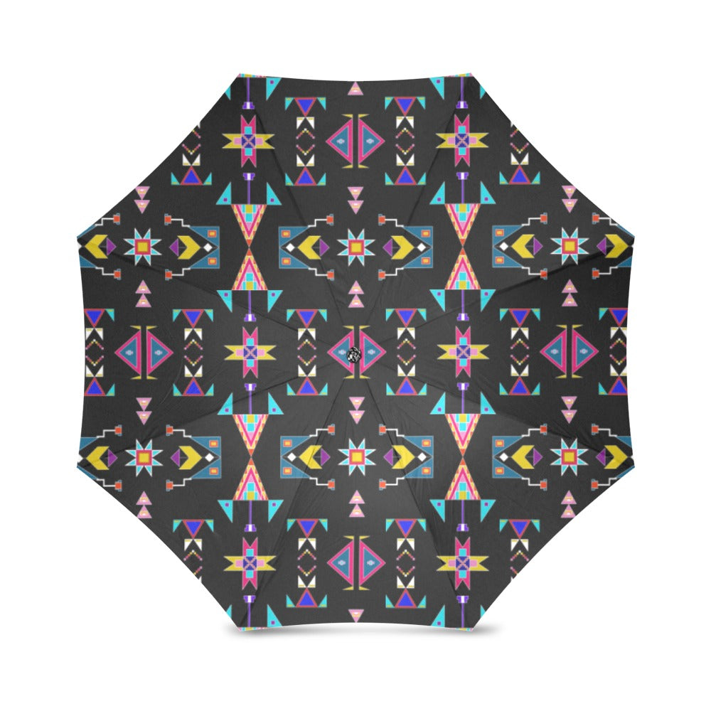 Enemy Territory Black Foldable Umbrella