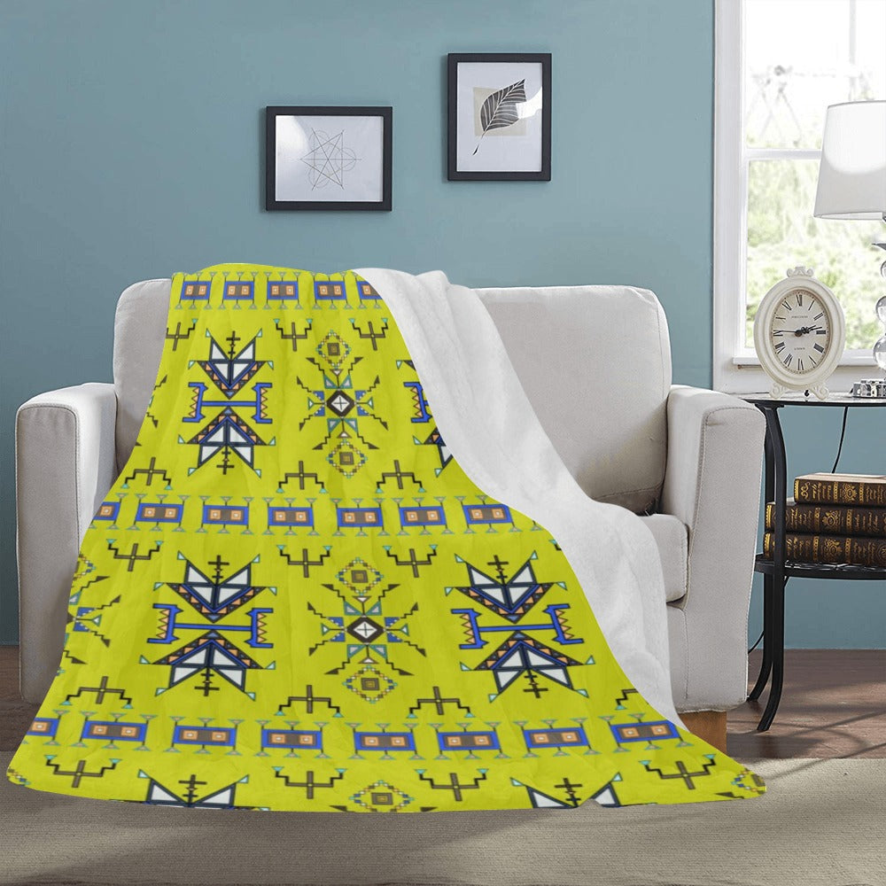 Eagle Strike Lime X-Large Micro Fleece Blanket