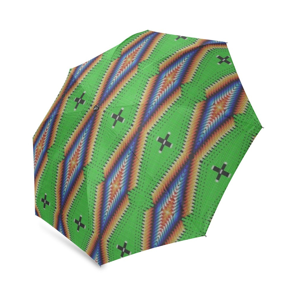 Diamond in the Bluff Lime Foldable Umbrella