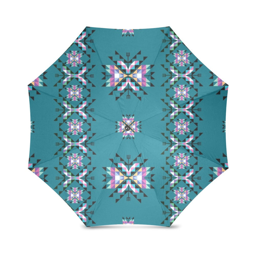Medicine Lodge Dark Winter Foldable Umbrella
