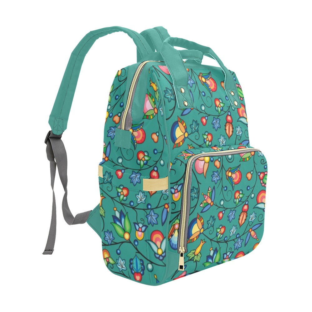 Prairie Plains Spirit Afternoon Sky Multi-Function Diaper Backpack