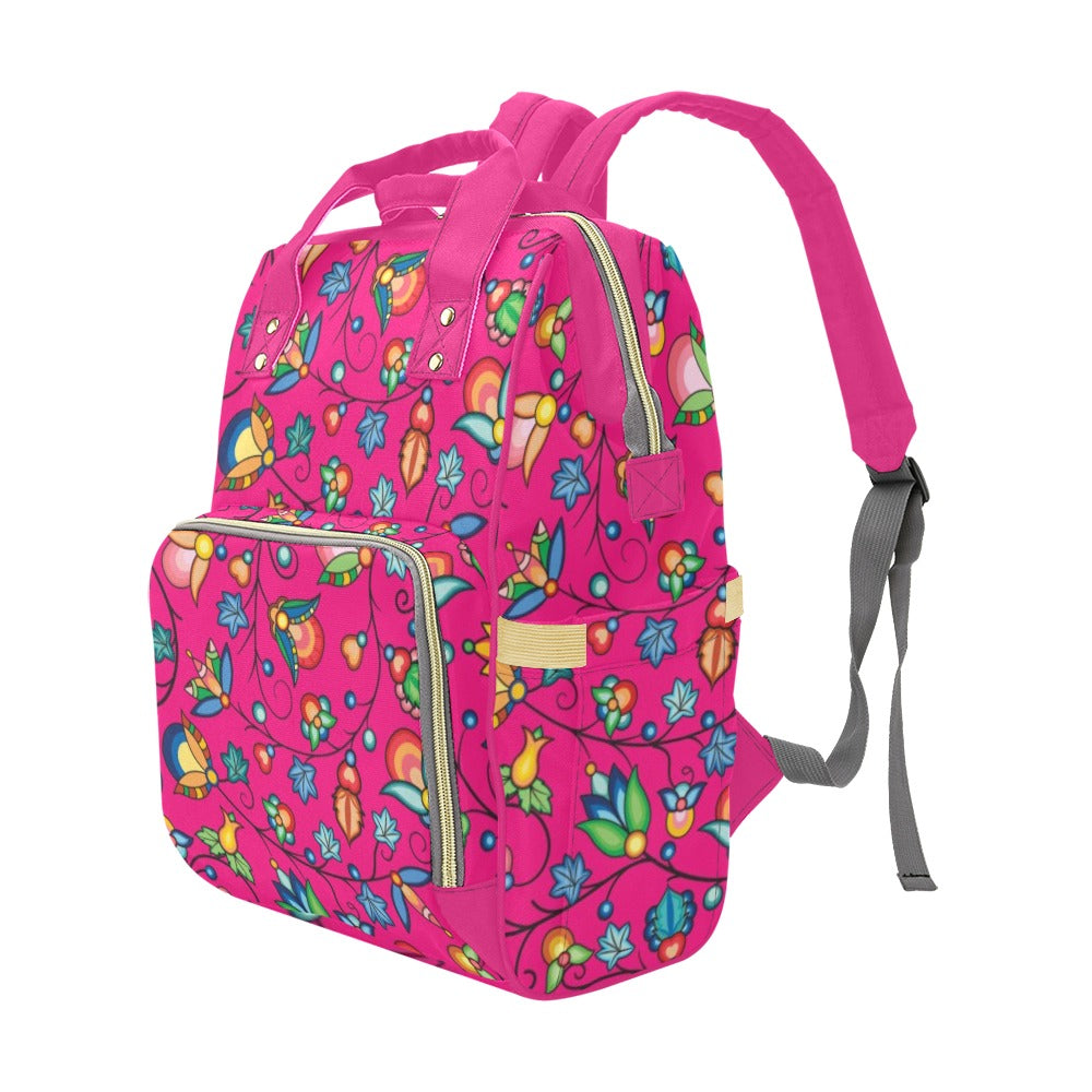 Prairie Plains Spirit Pink Multi-Function Diaper Backpack