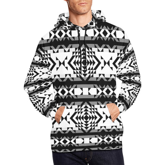 Black Rose Hoodie for Men