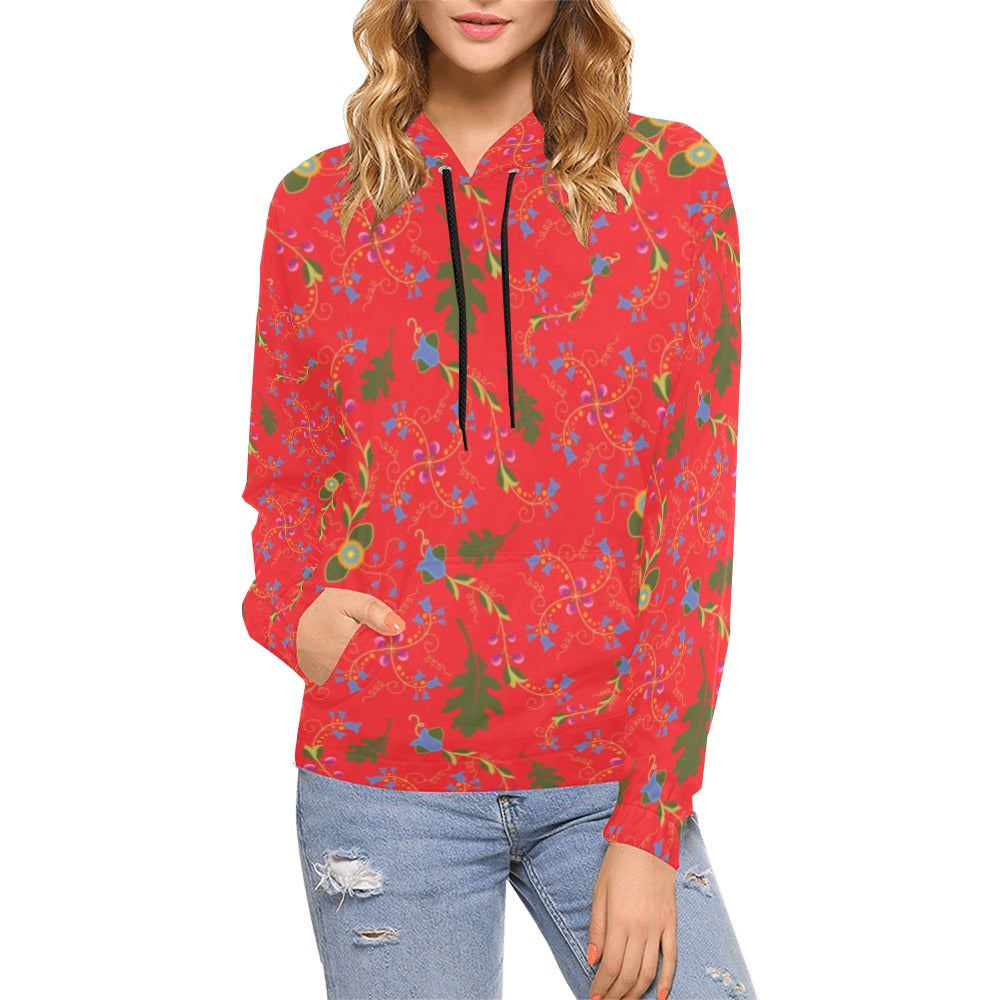 Vine Life Scarlet Hoodie for Women