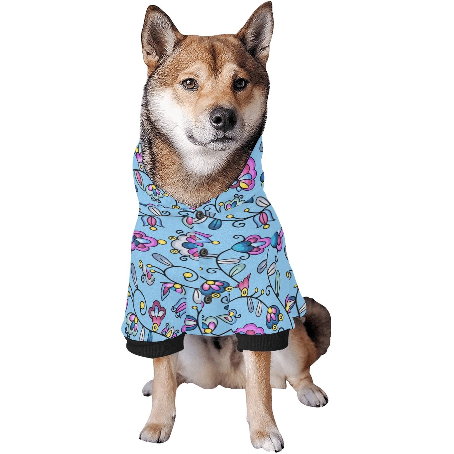 Autumn Bundle Blessing Blue Pet Dog Hoodie