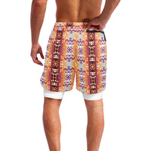 Load image into Gallery viewer, Heatwave Men&#39;s Sports Shorts with Compression Liner
