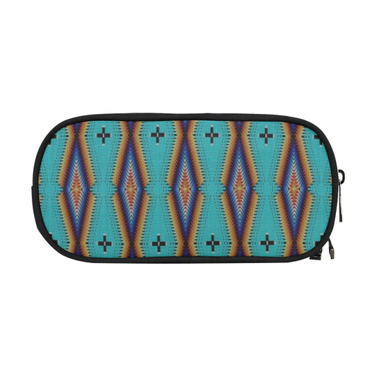 Diamond in the Bluff Turquoise Pencil Pouch
