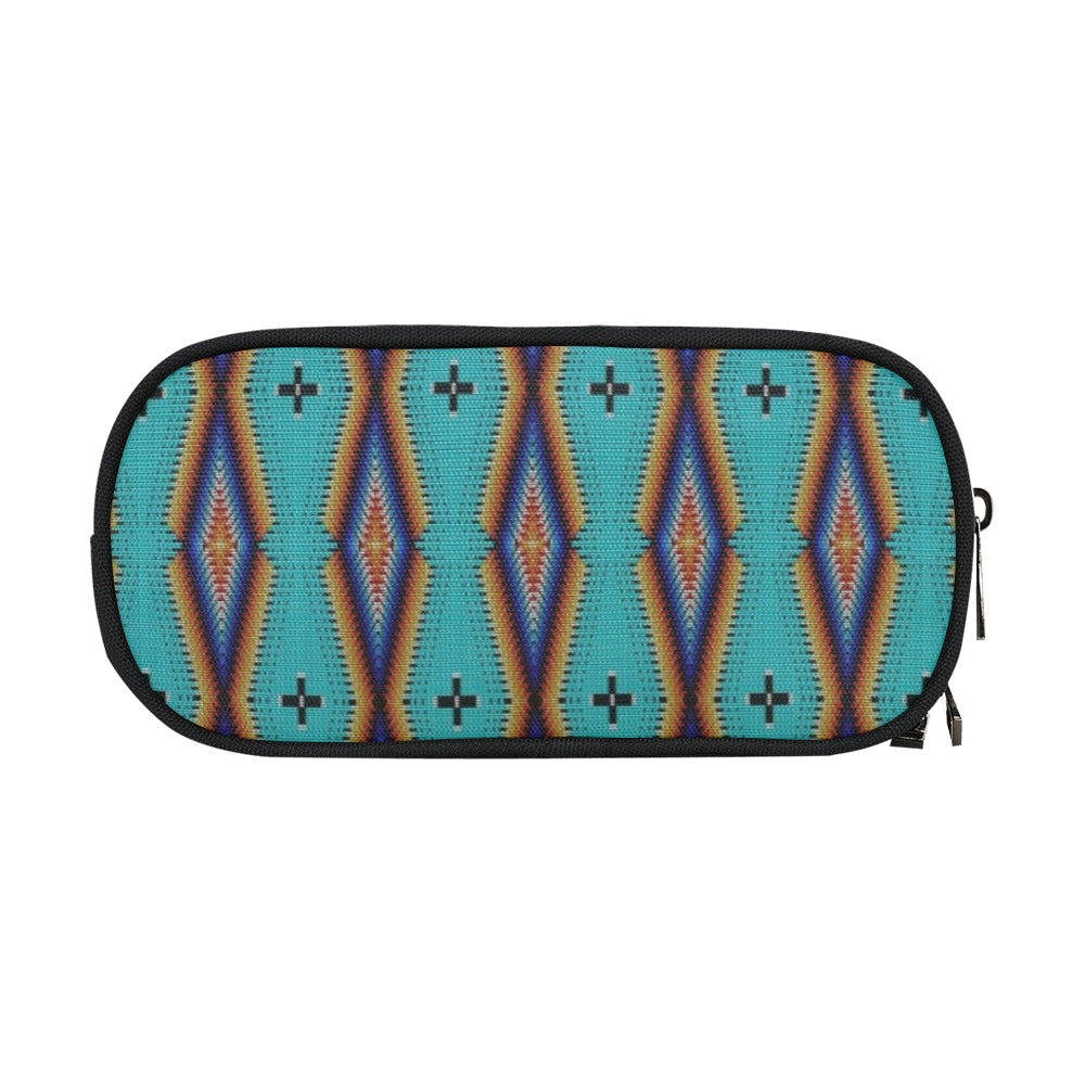 Diamond in the Bluff Turquoise Pencil Pouch