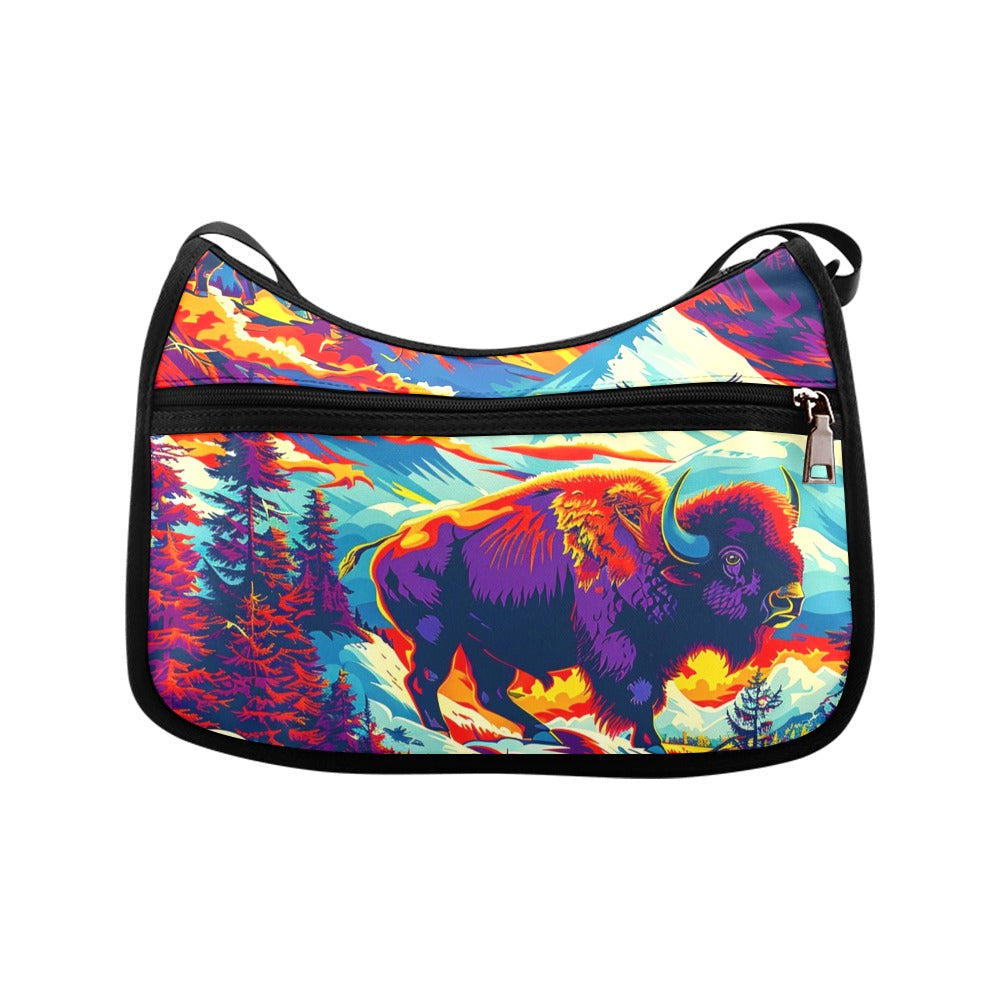 Sunset Animals Crossbody Bag
