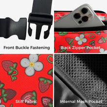 Load image into Gallery viewer, Strawberry Dreams Fire Belt Bag
