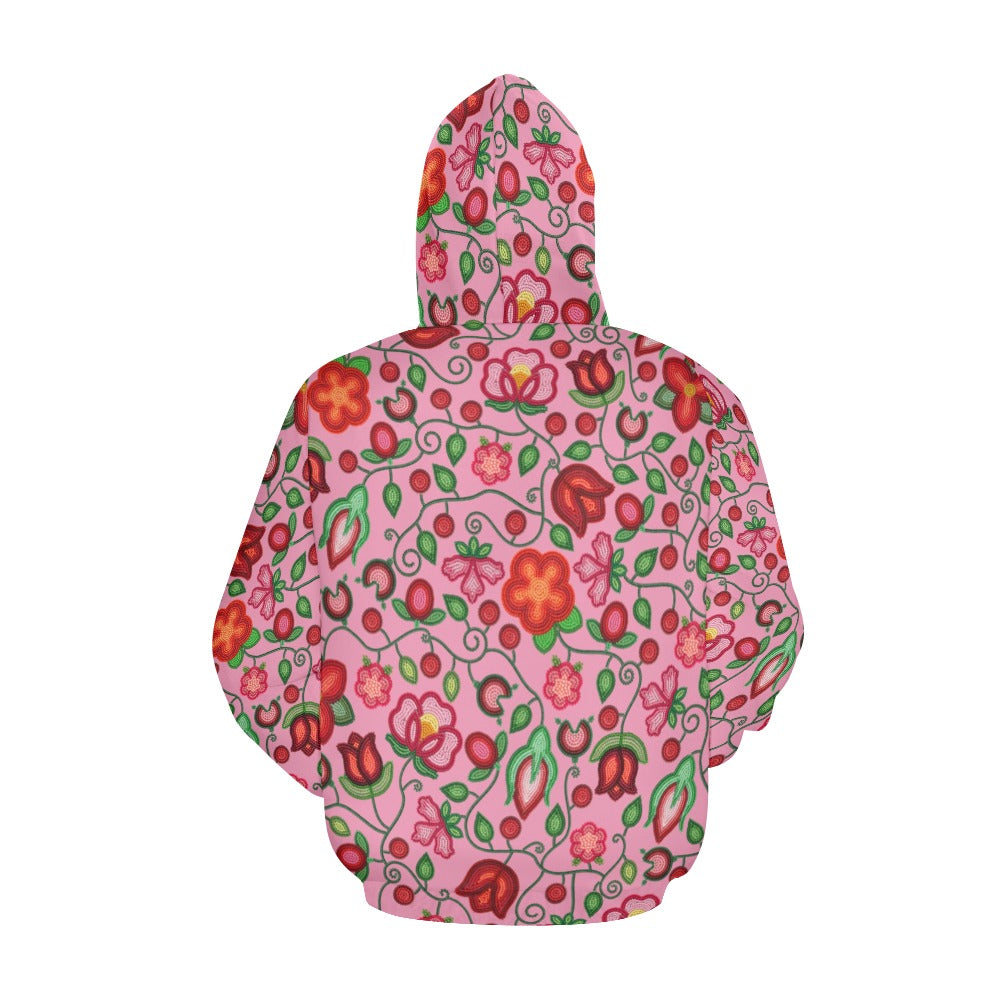 Rose Reverie Pink Hoodie for Men