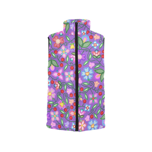 Petal Harmony Lavender Padded Vest