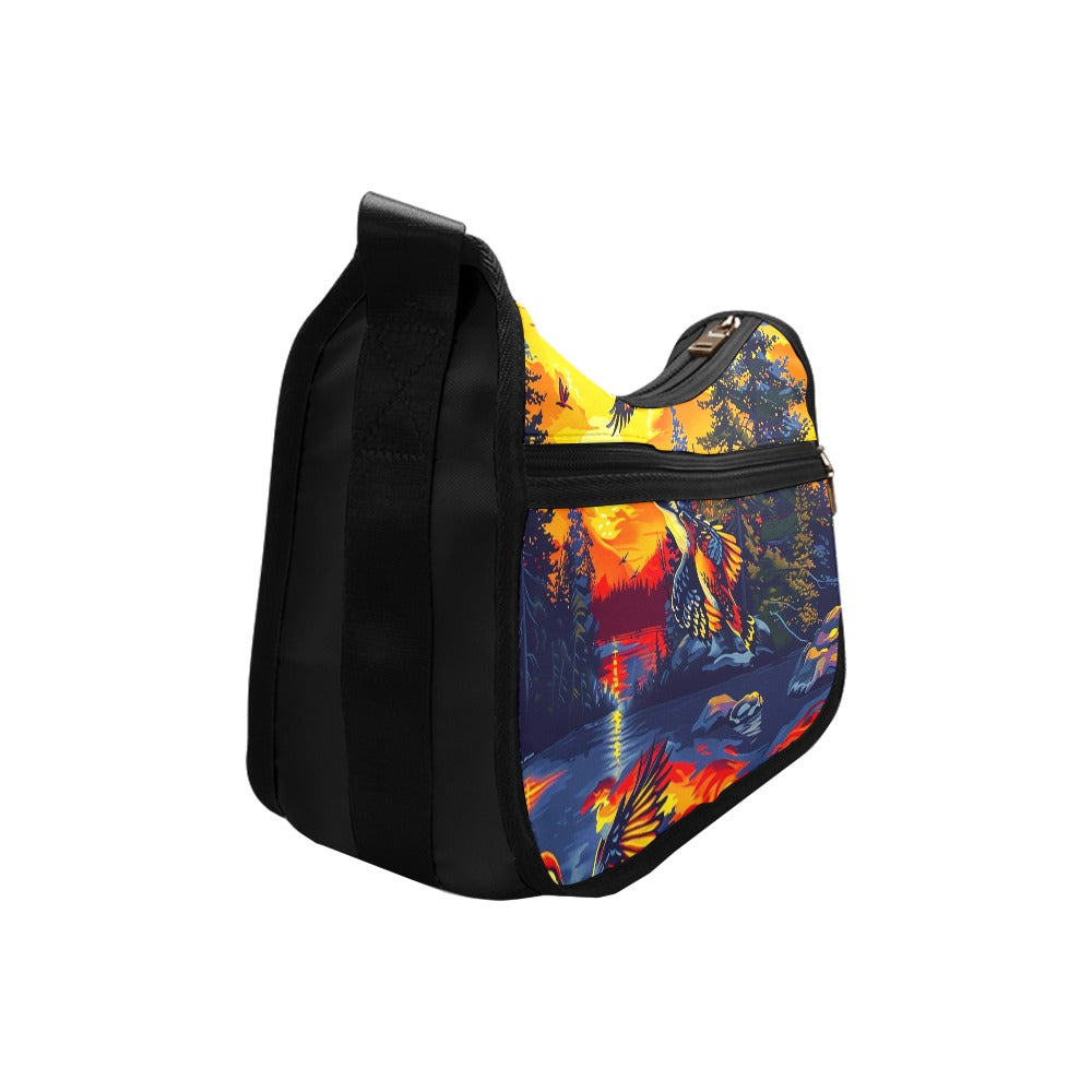 Woodpecker Medicine Crossbody Bag