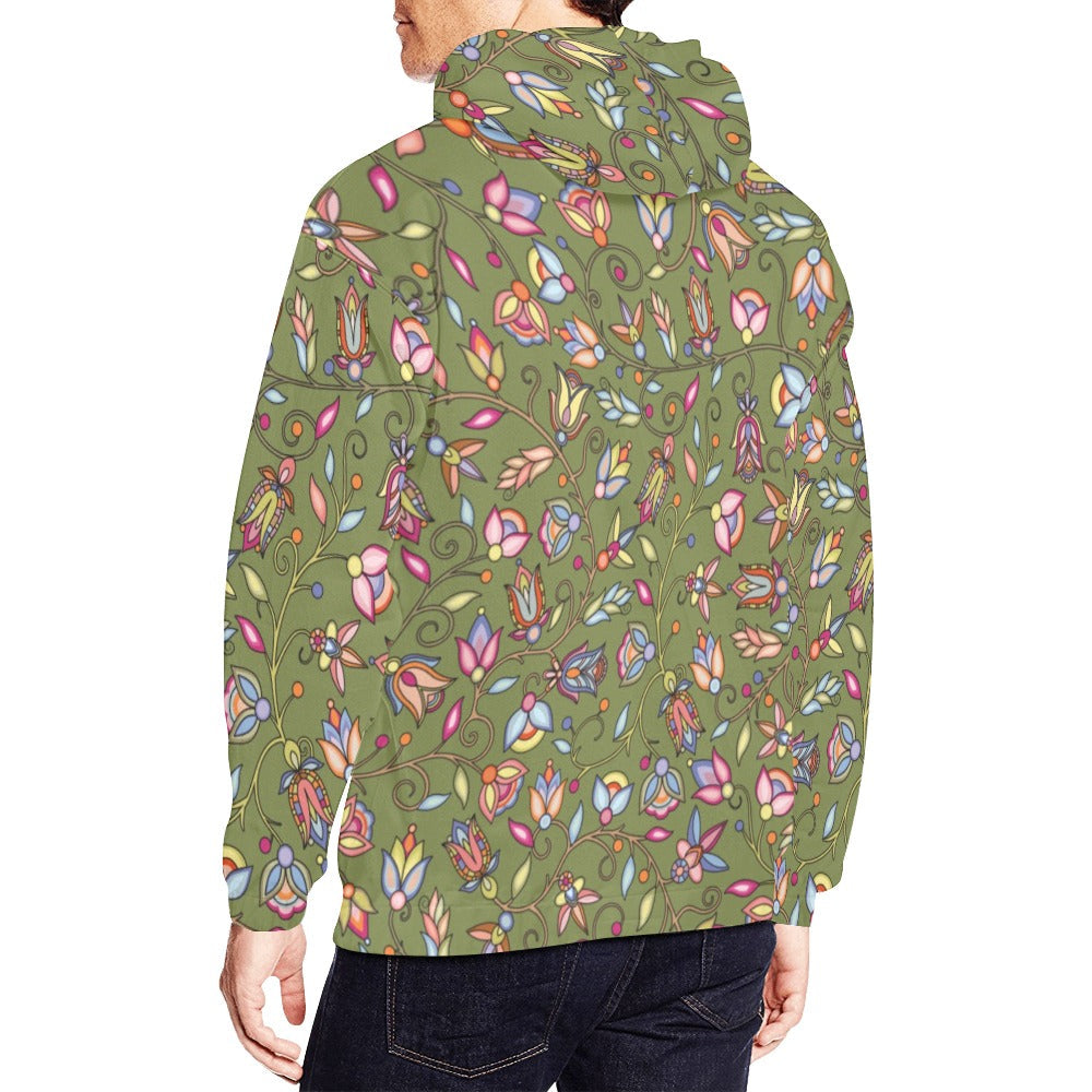Buffalo Bloom Sage Hoodie for Men