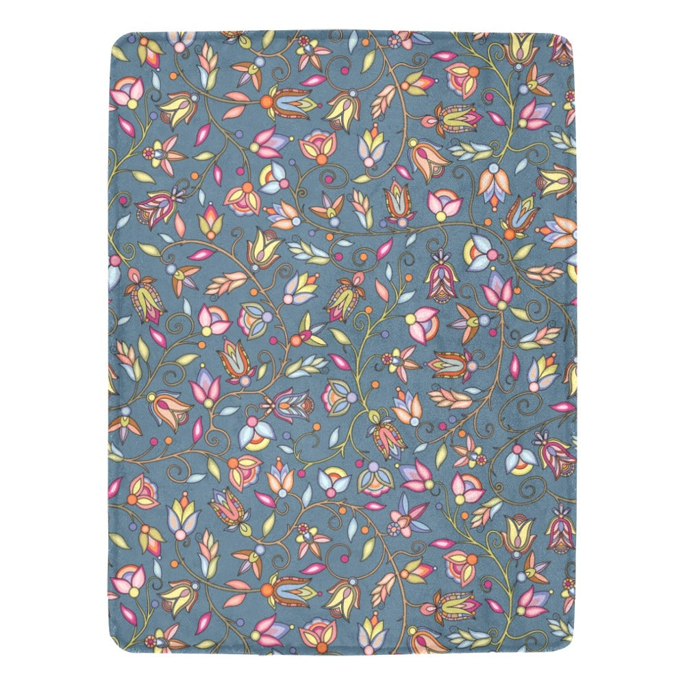 Buffalo Bloom Rainstorm X-Large Micro Fleece Blanket