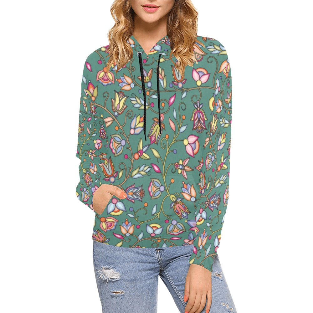 Buffalo Bloom Pond Reflection Hoodie for Women