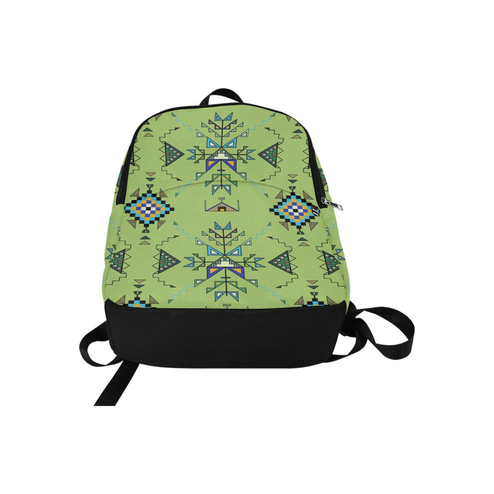 Bear Shield Green Backpack