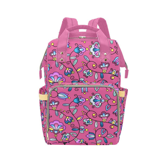 Autumn Bundle Blessing Pink Multi-Function Diaper Backpack/Diaper Bag
