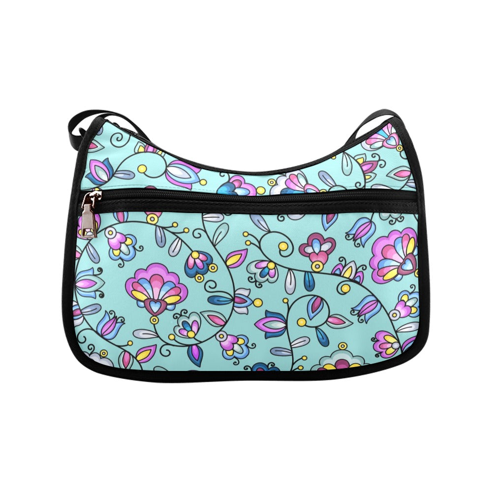 Autumn Bundle Blessing Turquoise Crossbody Bag