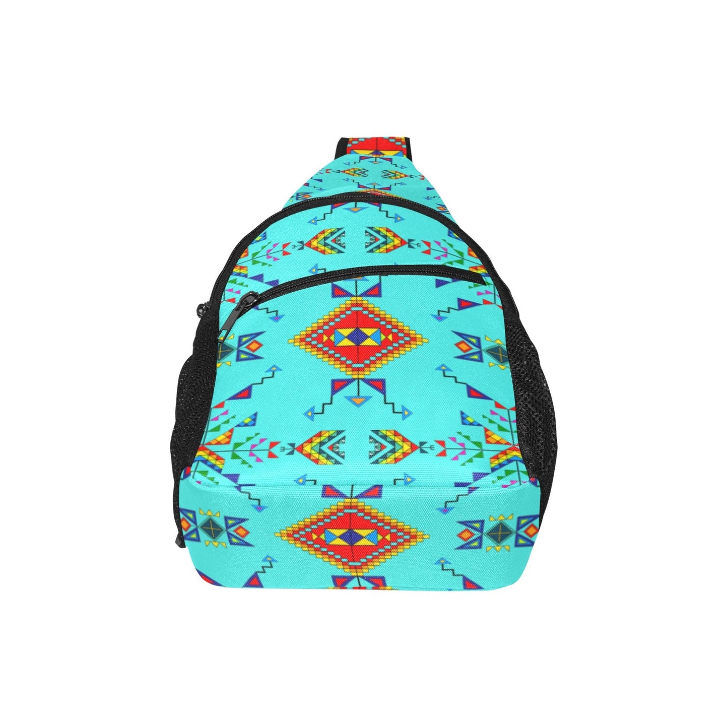 Buffalo Jump Turquoise Chest Bag