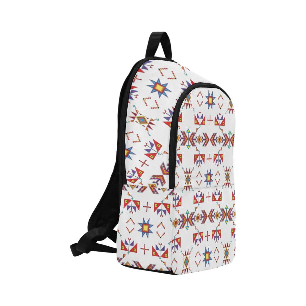 Scattered Generations White Backpack