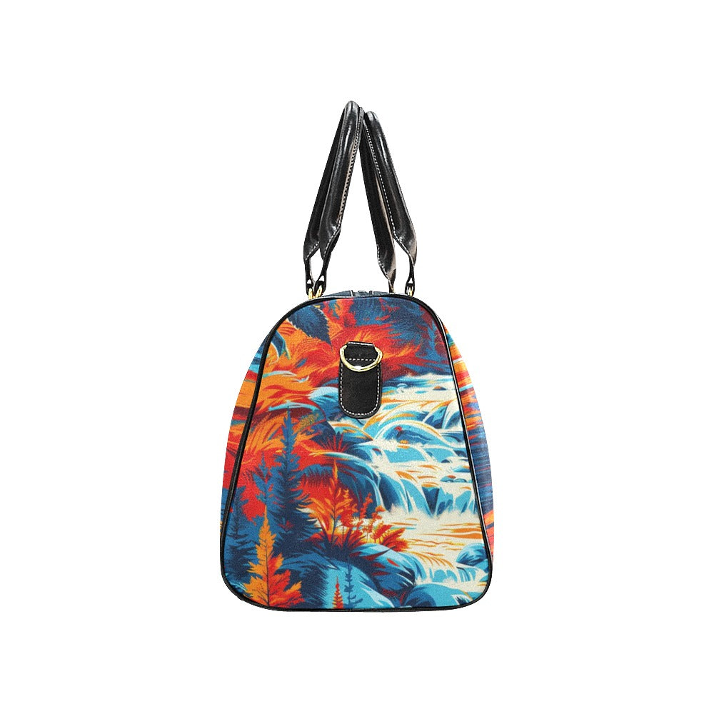 Hunting Wolves Small Travel Bag