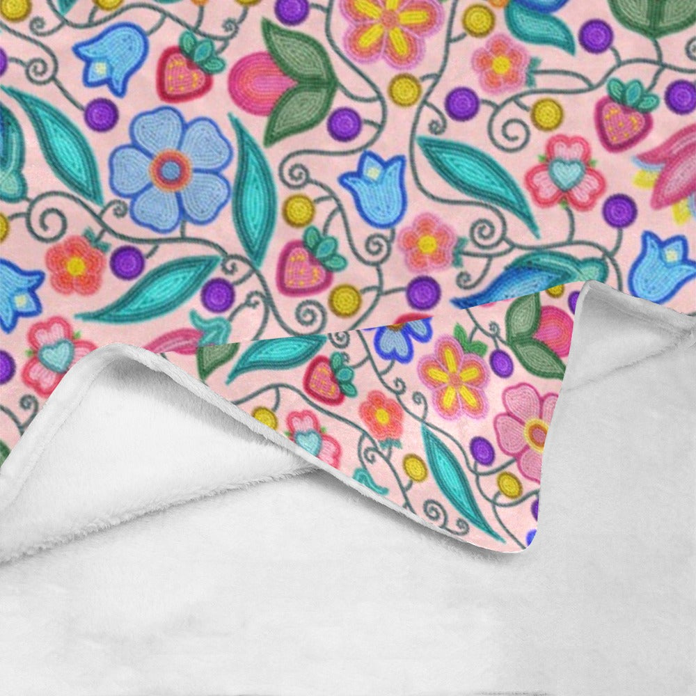 Sweet Offering Pink X-Large Micro Fleece Blanket