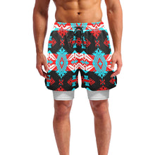 Load image into Gallery viewer, Sovereign Nation Trade Men&#39;s Sports Shorts with Compression Liner
