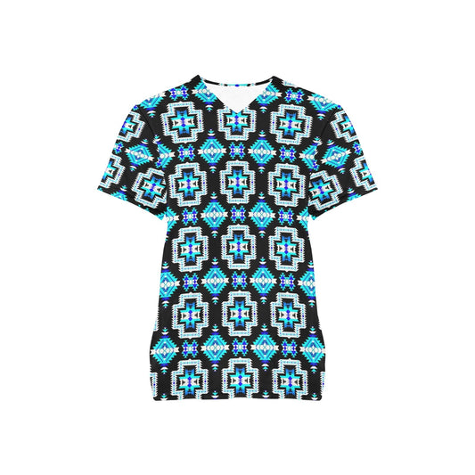 Pretty Blanket Cool Sky Scrub Top