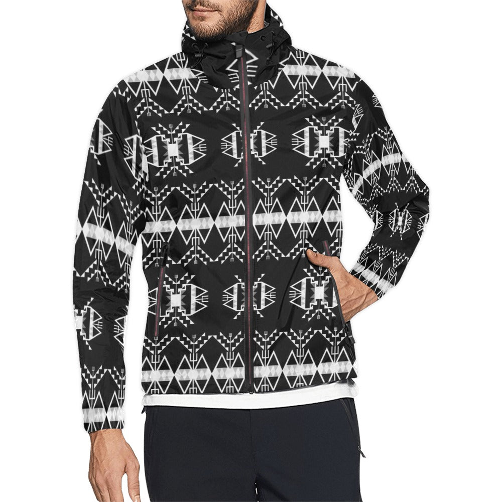 Sacred Trust Black Men's Windbreaker