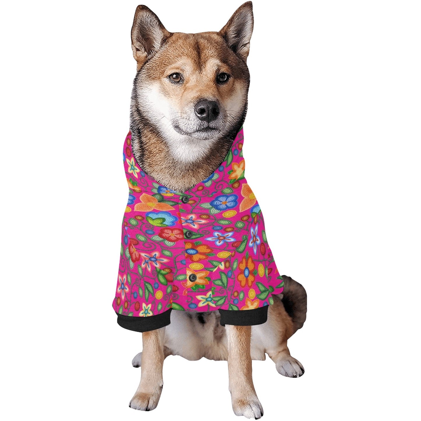 Morning Harmony Pink Pet Hoodie
