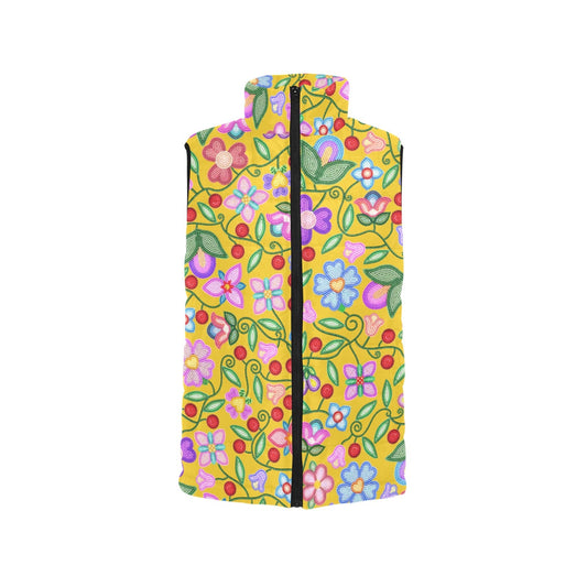 Petal Harmony Ochre Padded Vest