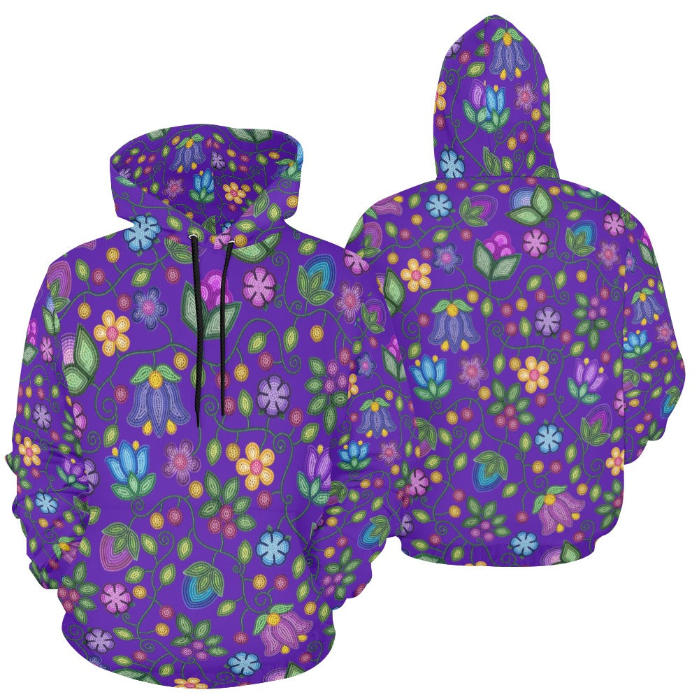 Bloom Uplift Indigo Hoodie for Men