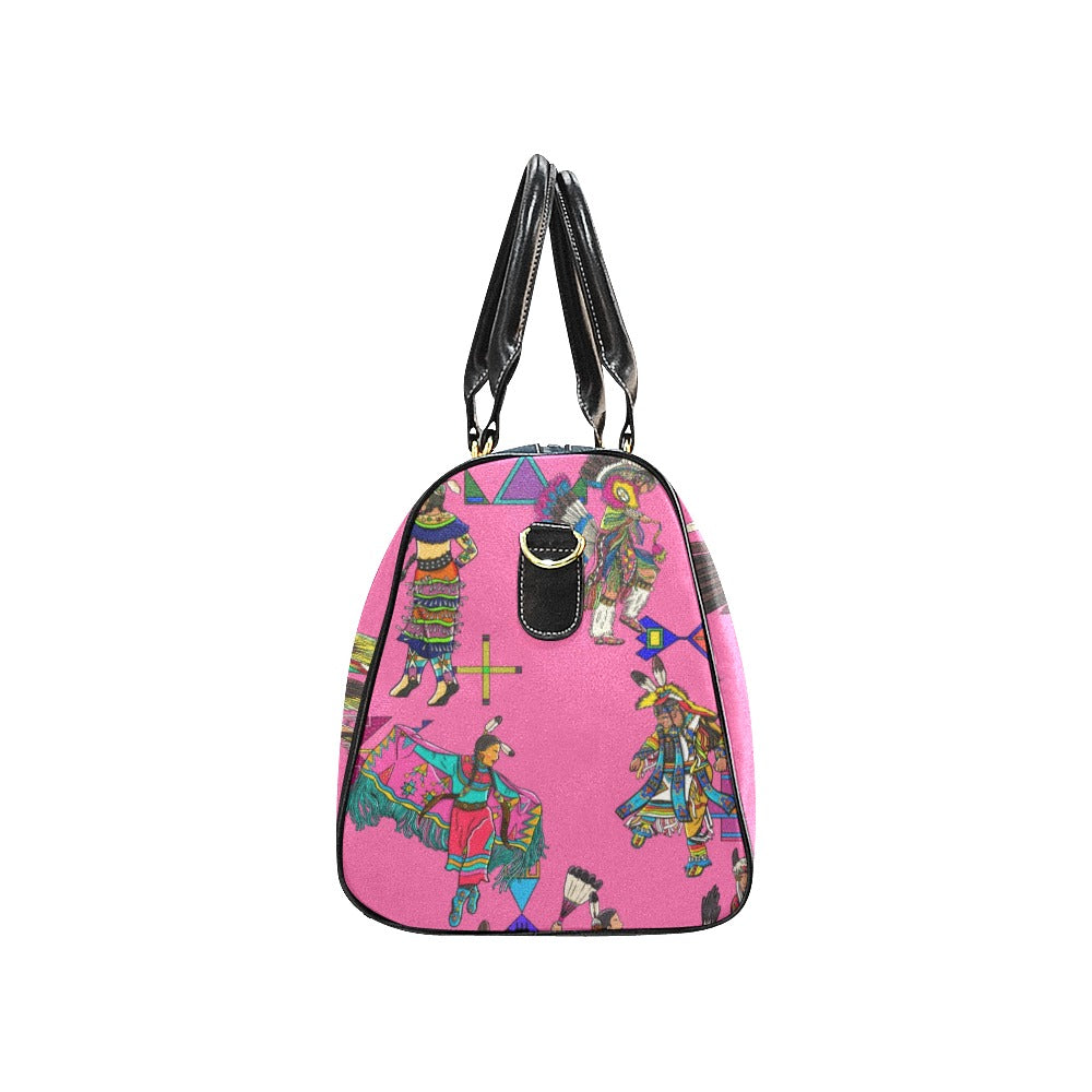 Grand Entry Dancers Pink Small Travel Bag
