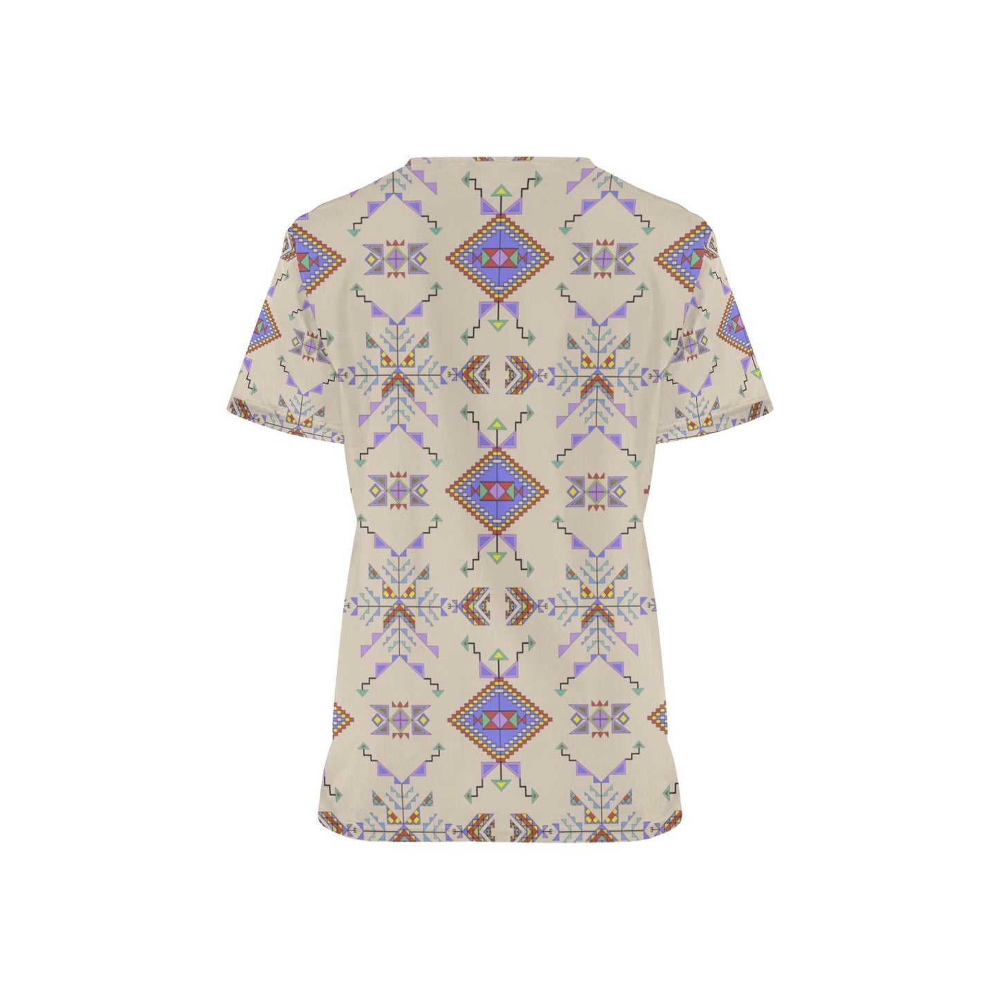 Buffalo Jump Hide Scrub Top