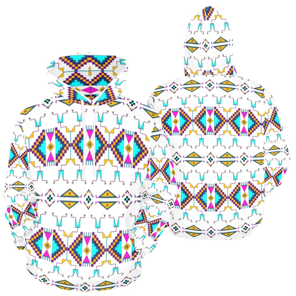 Rite of Passage White Hoodie for Women