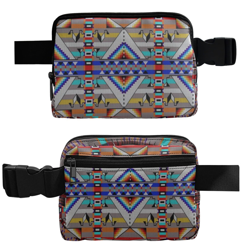 Medicine Blessing Grey Belt Bag