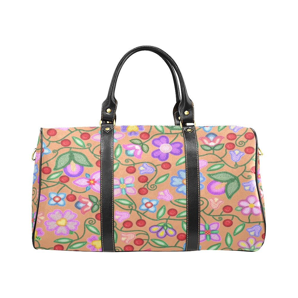 Petal Harmony Terracotta Small Travel Bag