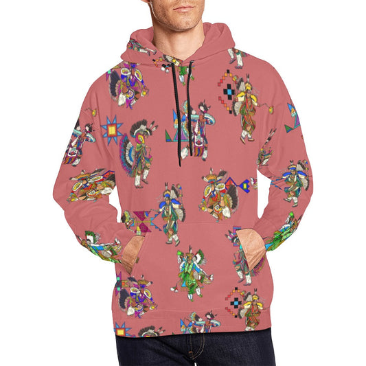 Men's Fancy Dancers Terra Cotta Hoodie for Men