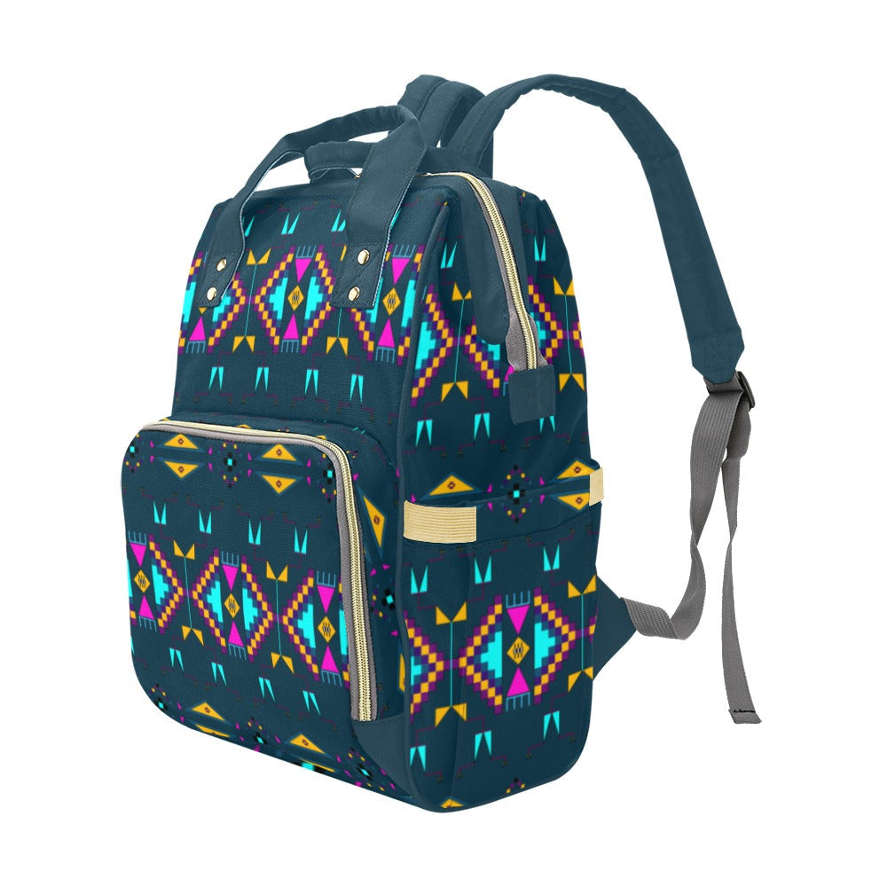Rite of Passage Dark Teal Multi-Function Diaper Backpack