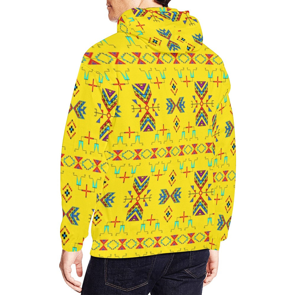 Rainy Chief Rainbow Yellow Hoodie for Men