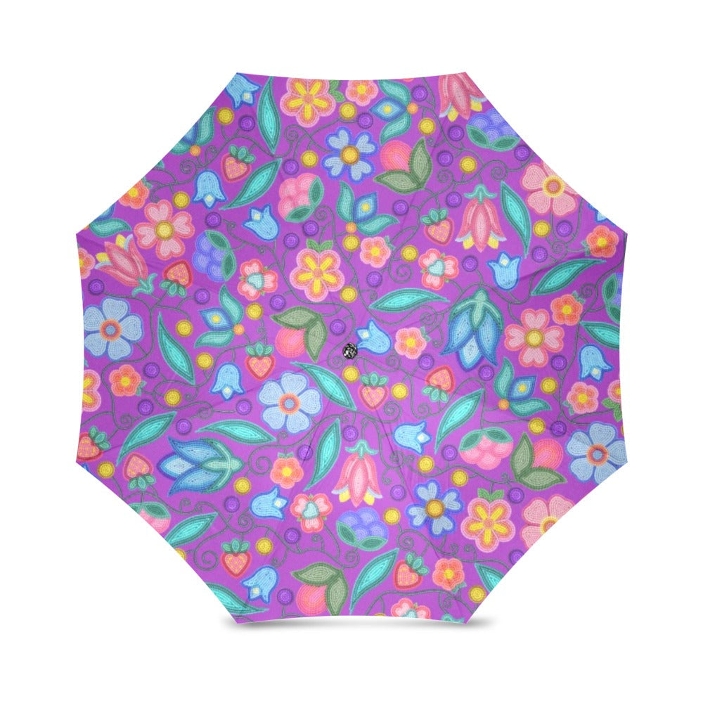 Sweet Offering Purple Foldable Umbrella