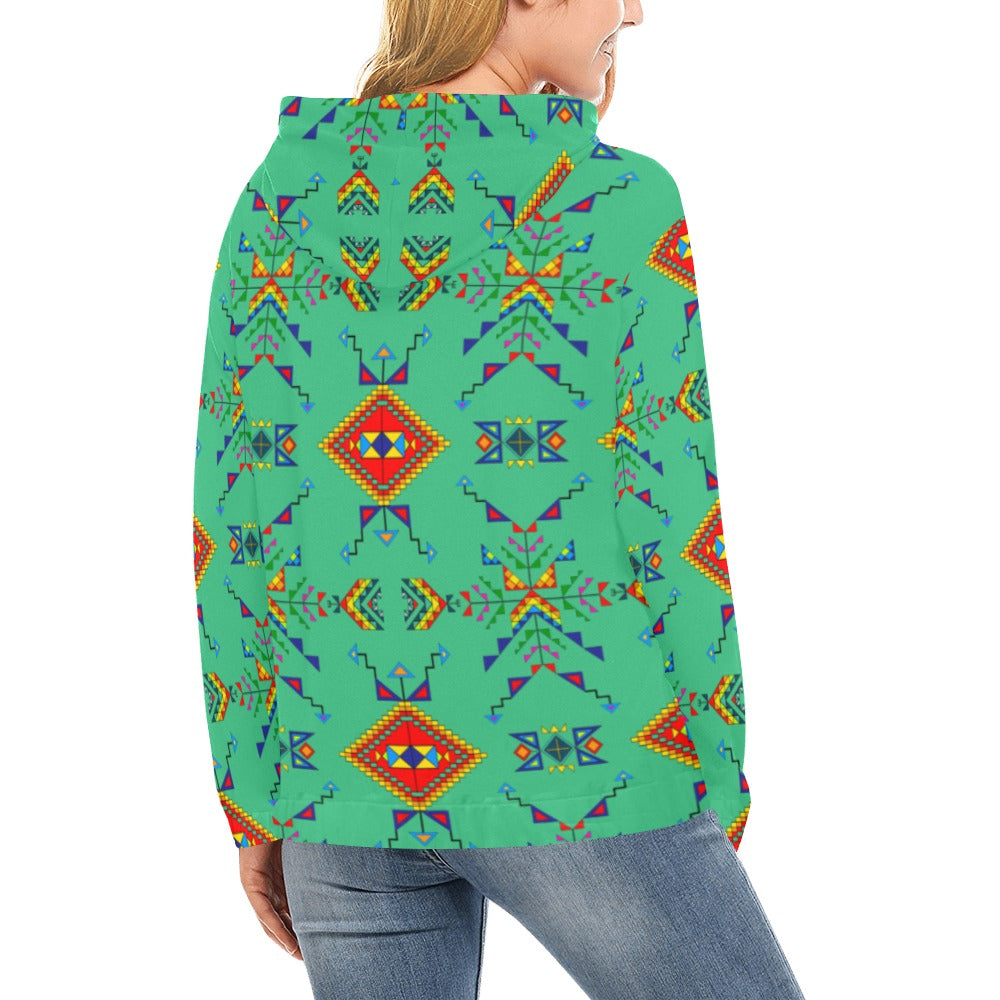 Buffalo Jump Sage Hoodie for Women