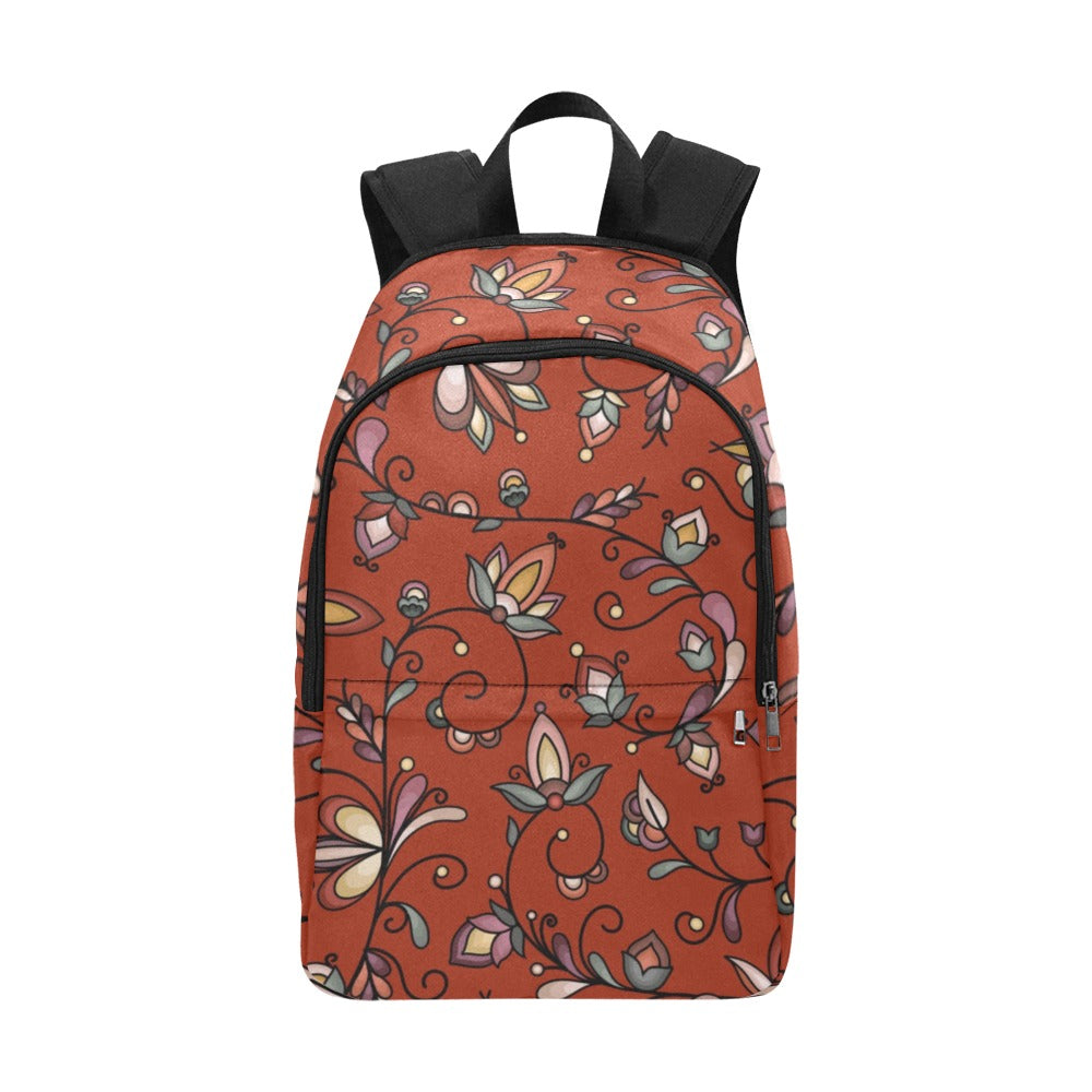 Burnt Sky Petals Red Backpack