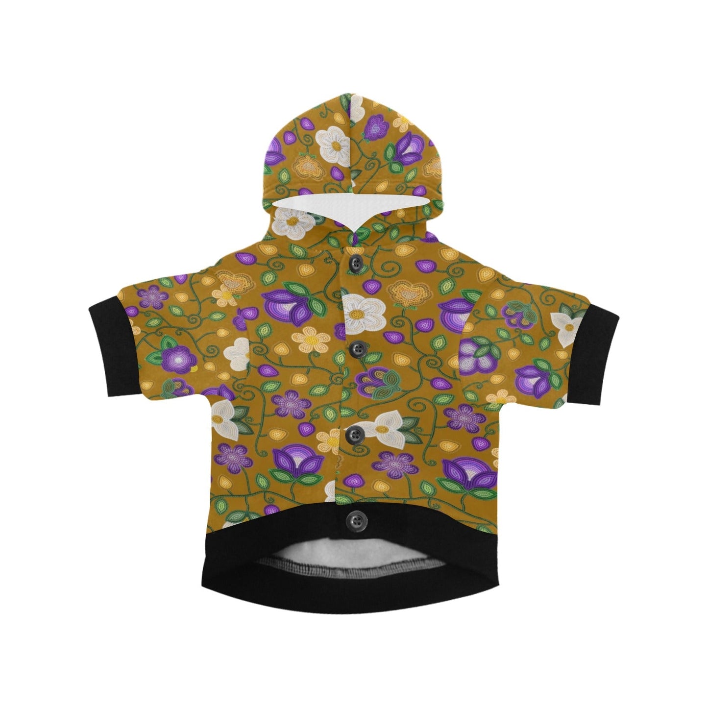 Midnight Moss Bloom Toffee Pet Hoodie