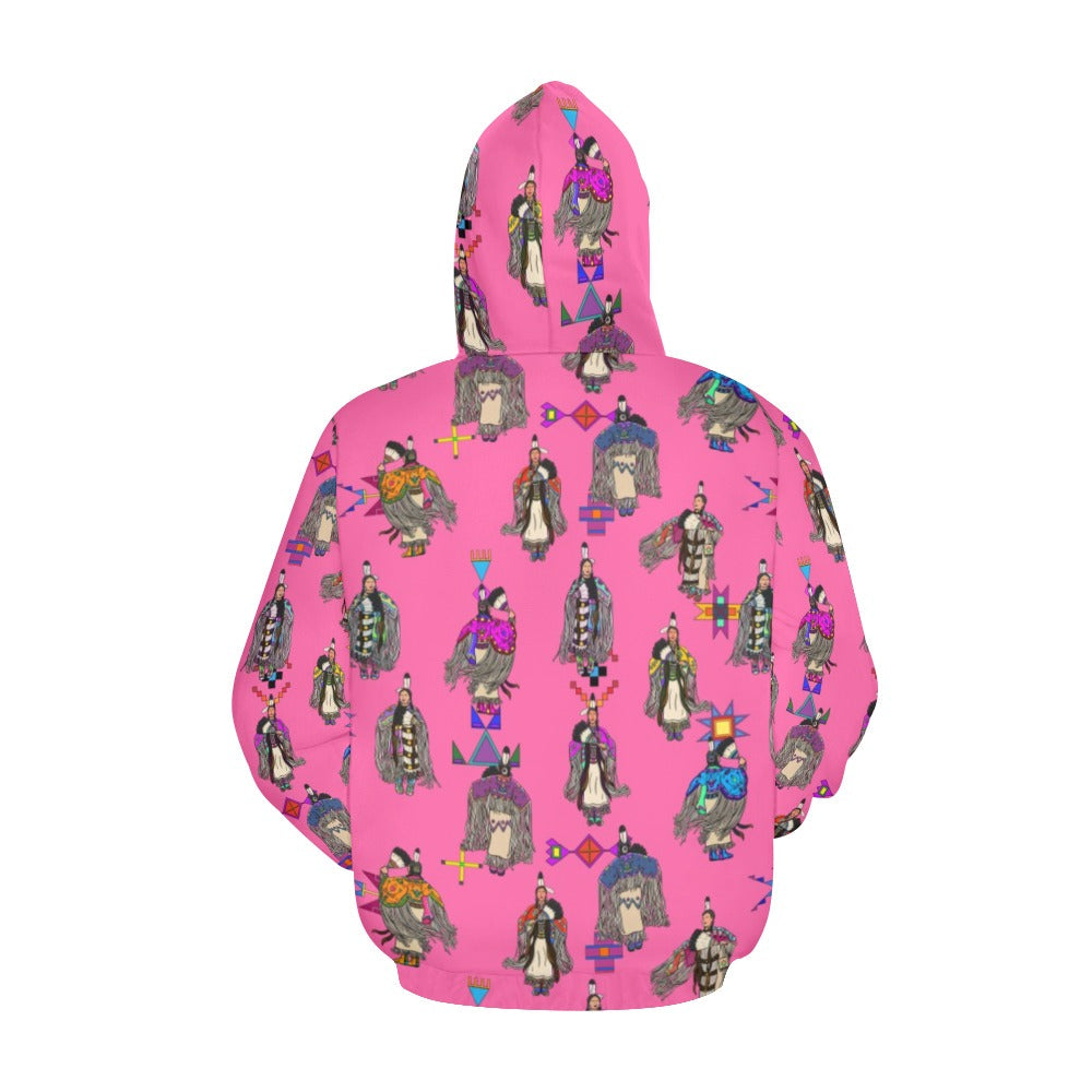 Women's Tradish Dancers Pink Hoodie for Women