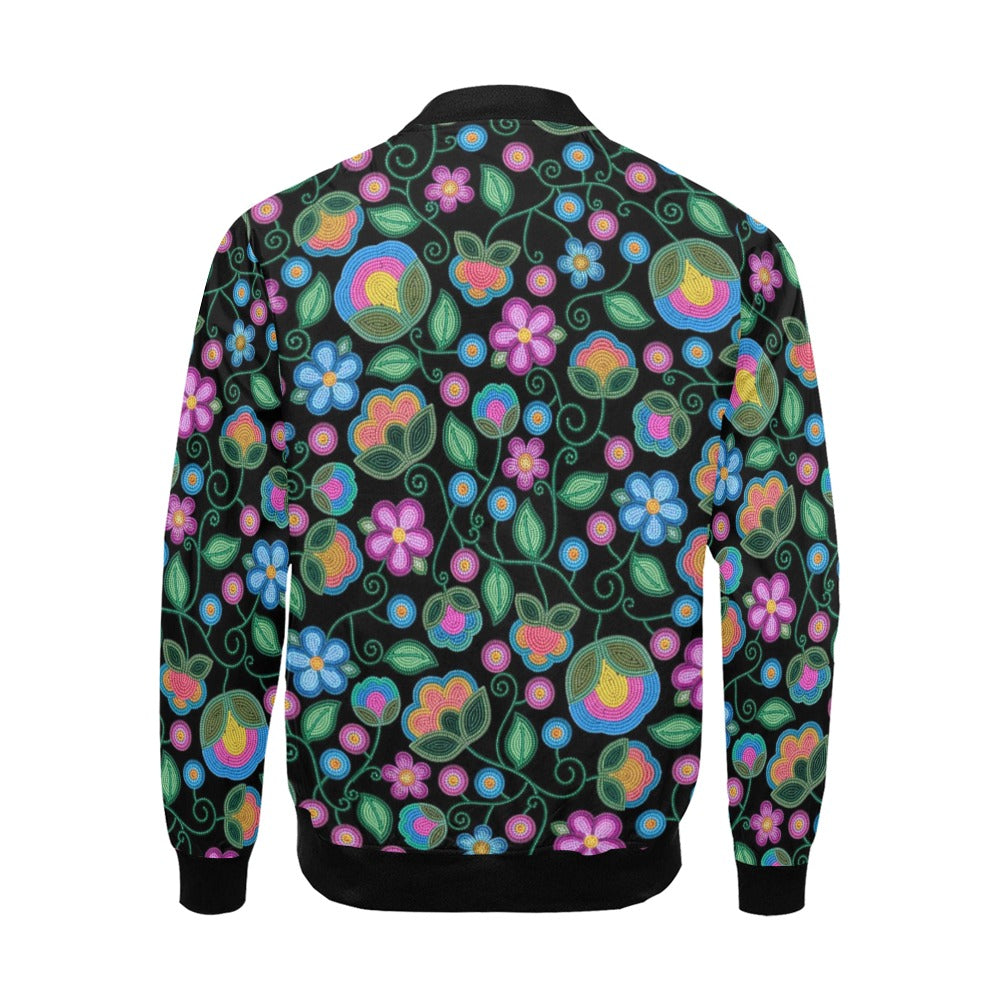 Turquoise Sunbeam Bomber Jacket