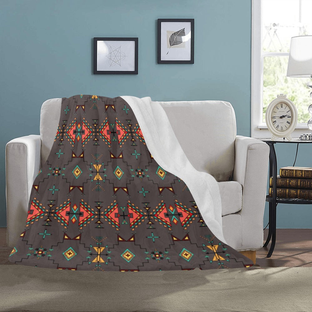 Thunder Flight Gray Ultra-Soft Micro Fleece Blanket 50"x60"