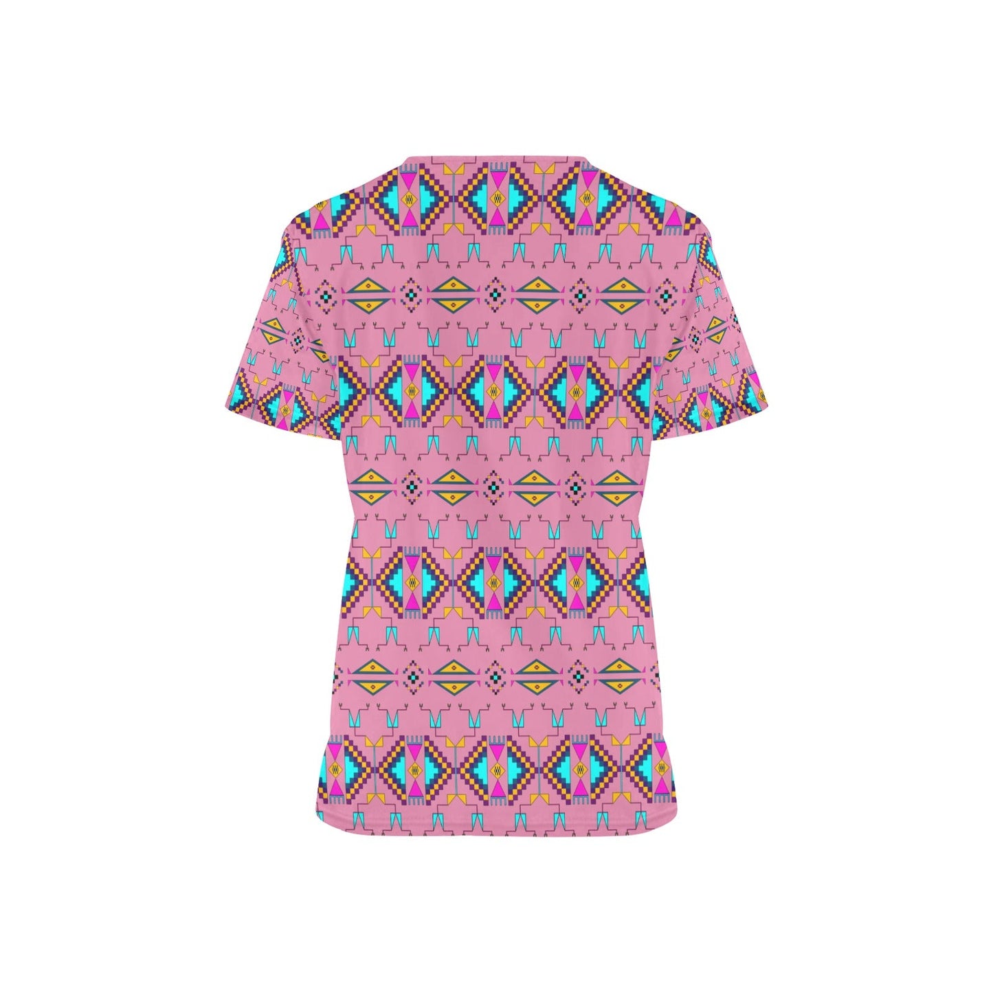 Rite of Passage Pink Scrub Top