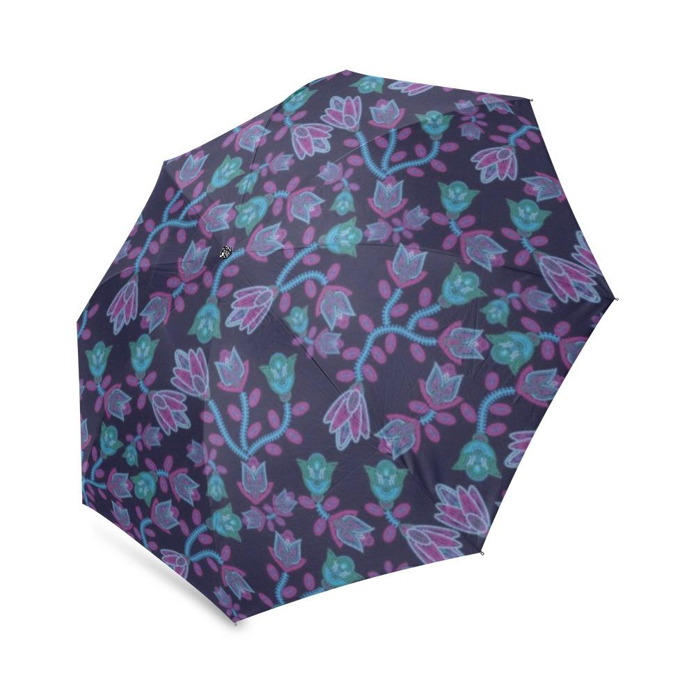 Beaded Nouveau Foldable Umbrella